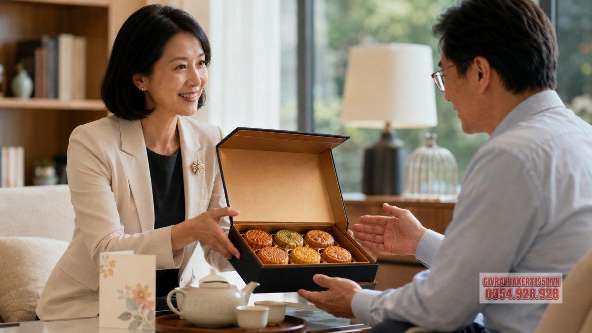 Vì sao bánh trung thu cao cấp ngày càng được chọn làm quà biếu?