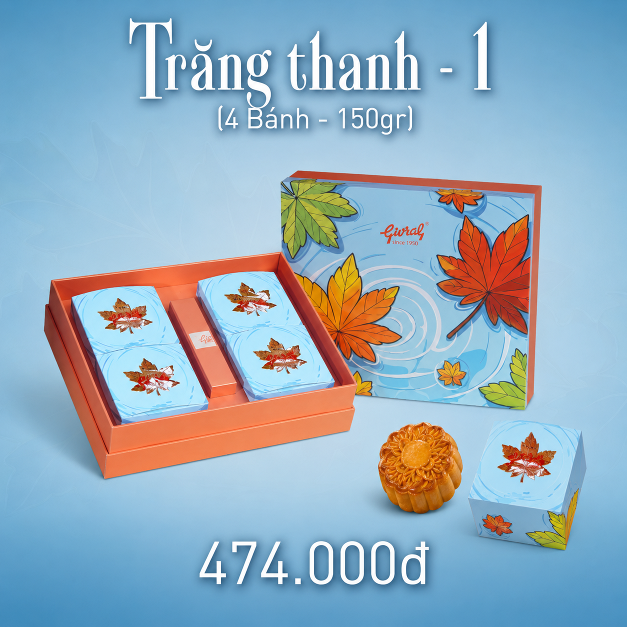 Combo bánh trung thu Givral Trăng Thanh 1