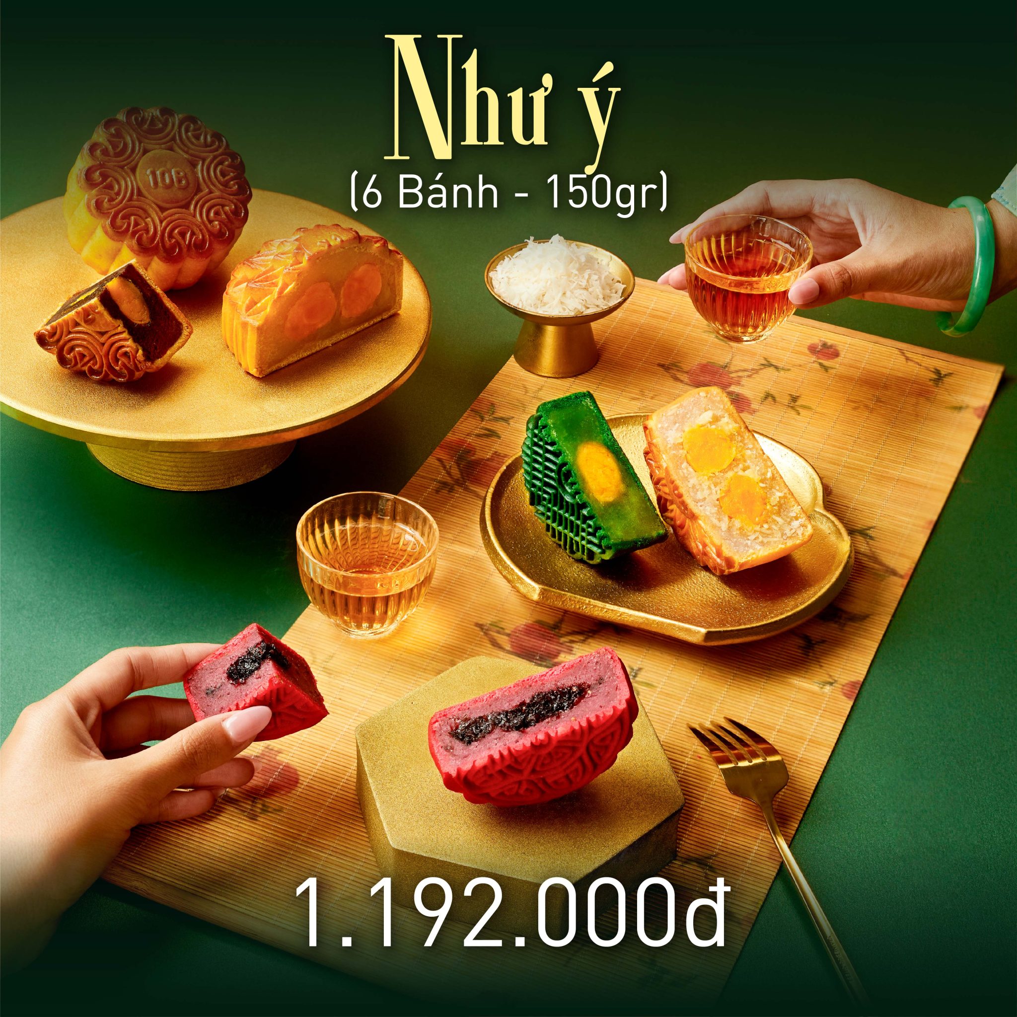 Combo Givral 6 bánh NHƯ Ý (GNY)