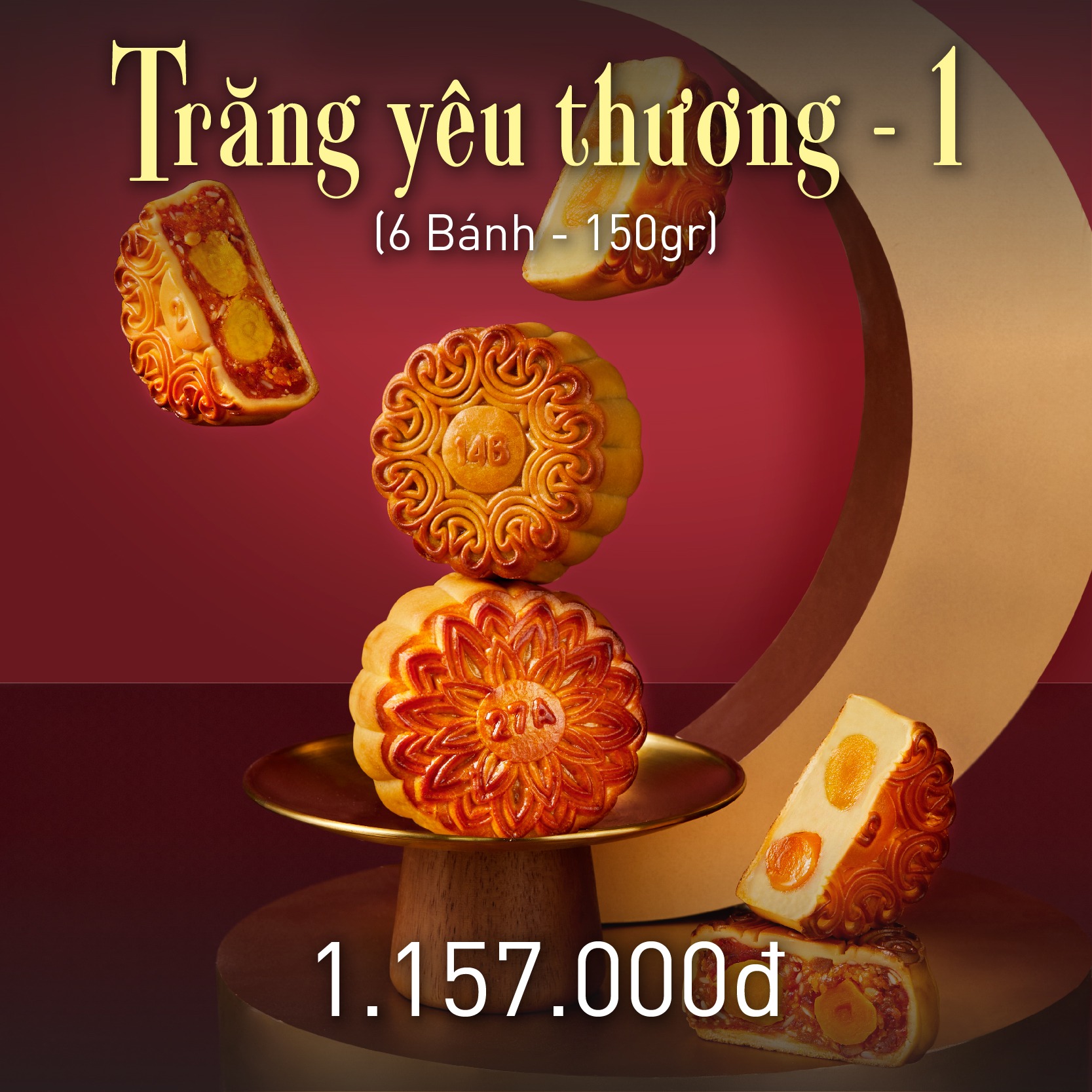 Combo Givral Trăng yêu thương 1 (GTYT1)