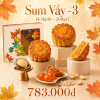 Combo bánh trung thu Givral Sum Vầy 3 Combo bánh trung thu Givral Sum Vầy 3